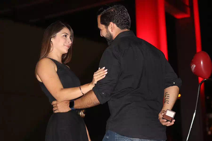 romantic marriage proposal