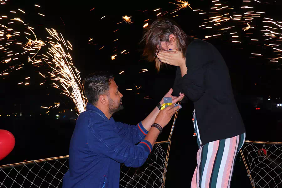 romantic marriage proposal