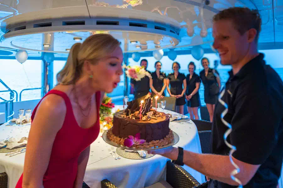 yacht birthday parties