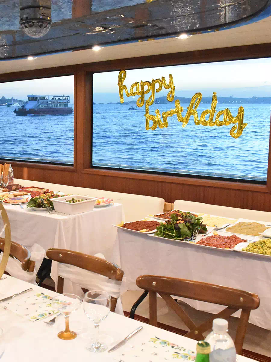 yacht birthday parties