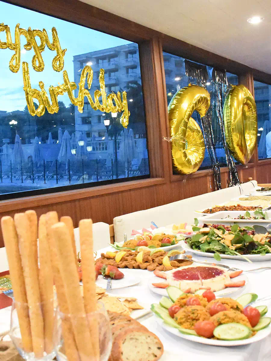 yacht birthday parties